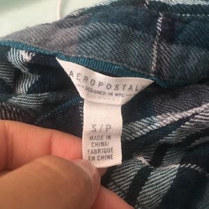 Plaid long sleeve shirt